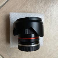 Obiettivo Samyang 12mm F2 E-Mount come nuovo