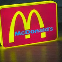 Lampada led McDonald's 