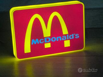 Lampada led McDonald's 