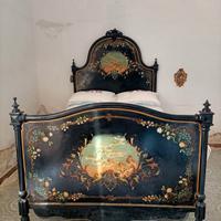 Letto antico in ferro battuto dell' 800