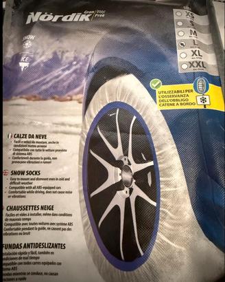 Calze da neve per auto