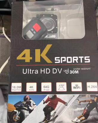 Action cam 4k nuova
