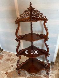 Angoliera Vittoriana in legno 