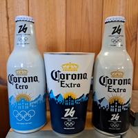 bottiglie vuote corona olimpiadi 