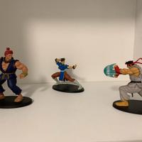 Modellini Street Fighter - Akuma - Ryu - Chun Lee