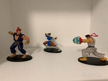 Modellini Street Fighter - Akuma - Ryu - Chun Lee