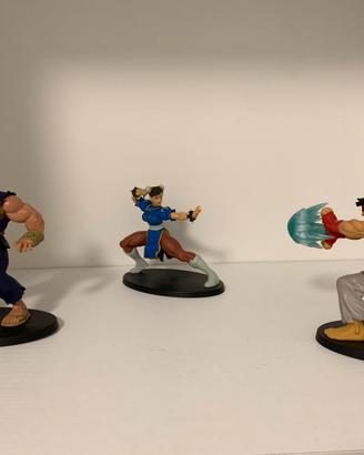 Modellini Street Fighter - Akuma - Ryu - Chun Lee