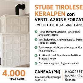 STUBE TIROLESE KERALPEN VENTILAZIONE FORZATA