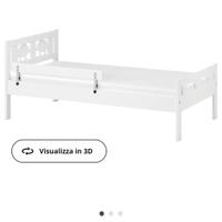 Letto bimbi ikea kritter + materasso