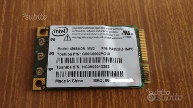 Scheda Wireless Mini PCI-E Intel 4965AGN