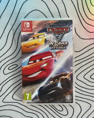 Cars 3 gioco Nintendo switch