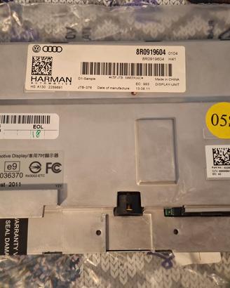 8R0919604 DISPLAY MULTIFUNZIONE PER AUDI A5