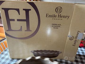 Tortiera e stampini in ceramica EMILE HENRY France