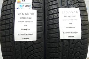 2 GOMME 215 55 16 HANKOOK BR1921
