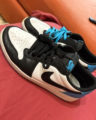 Air Jordan 1 Low OG "Dark Powder Blue" (UNC) 44 eu