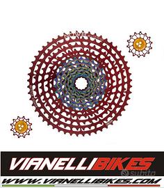 PACCO PIGNONI NOW8 9-52 SRAM XD + ROTELLE BY KCNC