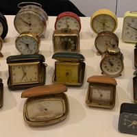 Lotto 22 sveglie varie marche Veglia, Kienzle ecc.