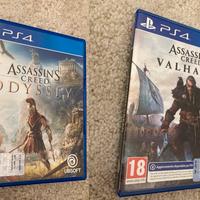 Assassin’s Creed Odyssey & Valhalla ps4