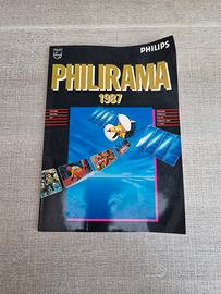 Philirama 1987 rivista philips catalogo elettro