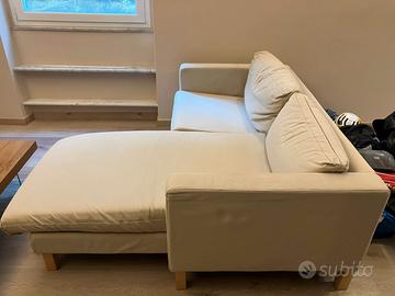 Divano a due piazze con chaise longue