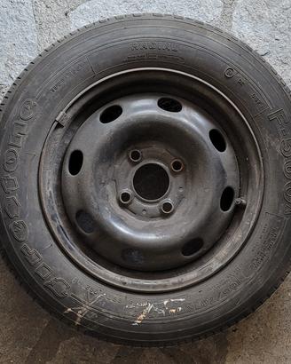 Cerchi R13 con gomme usate 165/70 R13
