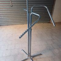 stender quadriangolare a 4 braccia in acciaio