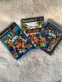 Lotto 3 videogiochi per PS2- the sims2