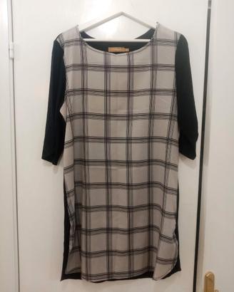 Conbipel, donna, maglia lunga bimaterica taglia 48