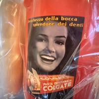 Bicchiere portadentifrico colgate anni 50