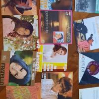 60 dischi 45 GIRI canzoni italiane con Giradischi