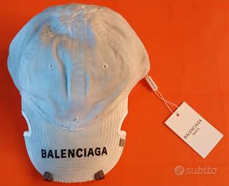 Cappellino Balenciaga Bianco Baseball Cap