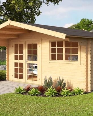 Casetta in legno 5x5 spessore 40 mm