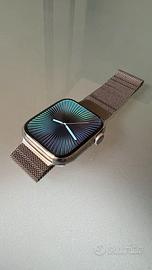 Apple Watch Serie 8 in acciaio inossidabile