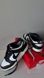 Nike Dunk Low Panda GS 35,5 sneakers bambina/o