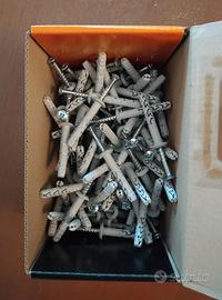 400 Tasselli vari da mm. 6-9-12 per il fissaggio