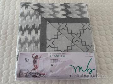 Completo letto flanella una piazza e mezza