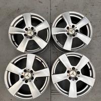 4 Cerchi in lega Replica Mercedes Classe C 17 poll
