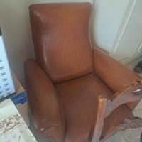 coppia poltrone anni 50 vintage in sky