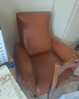 coppia poltrone anni 50 vintage in sky