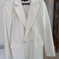 Tailleur bianco panna