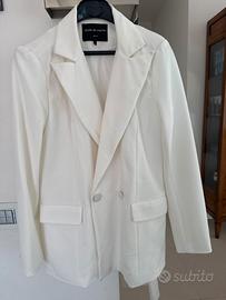 Tailleur bianco panna