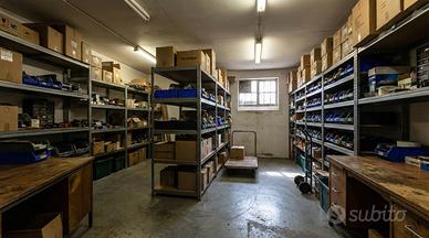 Magazzino con ufficio con rampa esclusiva