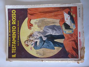 Libro antico Il Testamento Rosso di Saverio di Mon