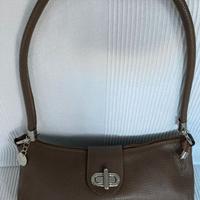 Borsa pelle tortora
