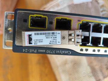 Switch Cisco 24 p. POE + modulino SFP