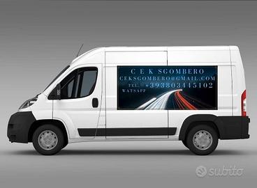 Sgombero, pulizia, facchinaggio, trasporto