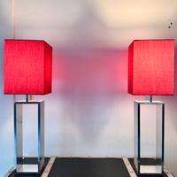 Set due lampade da comodino