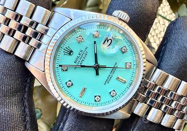 Rolex Datejust ref. 1601 lunetta oro TIFFANY 💎 🤩