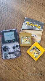 game boy color piu giochi pokemon 