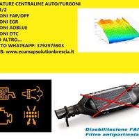 Mappatura lavorazione centraline auto/furgoni/moto